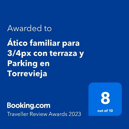 ático Familiar 3/4px Con Terraza Y Parking En